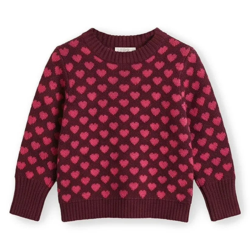 Fliink - Jersey Janie Hearts | Burdeos