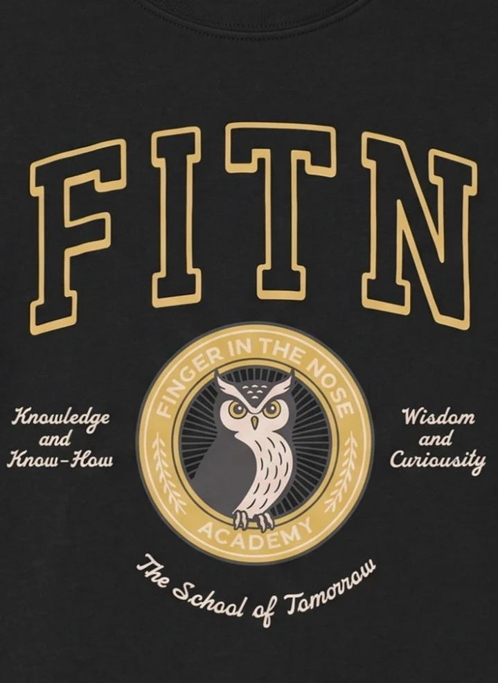 Finger in the nose - Filo T-Shirt | Negro