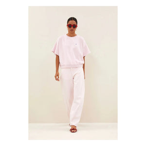 By Bar - Jeans de algodón orgánico Begum | Rosa pálido