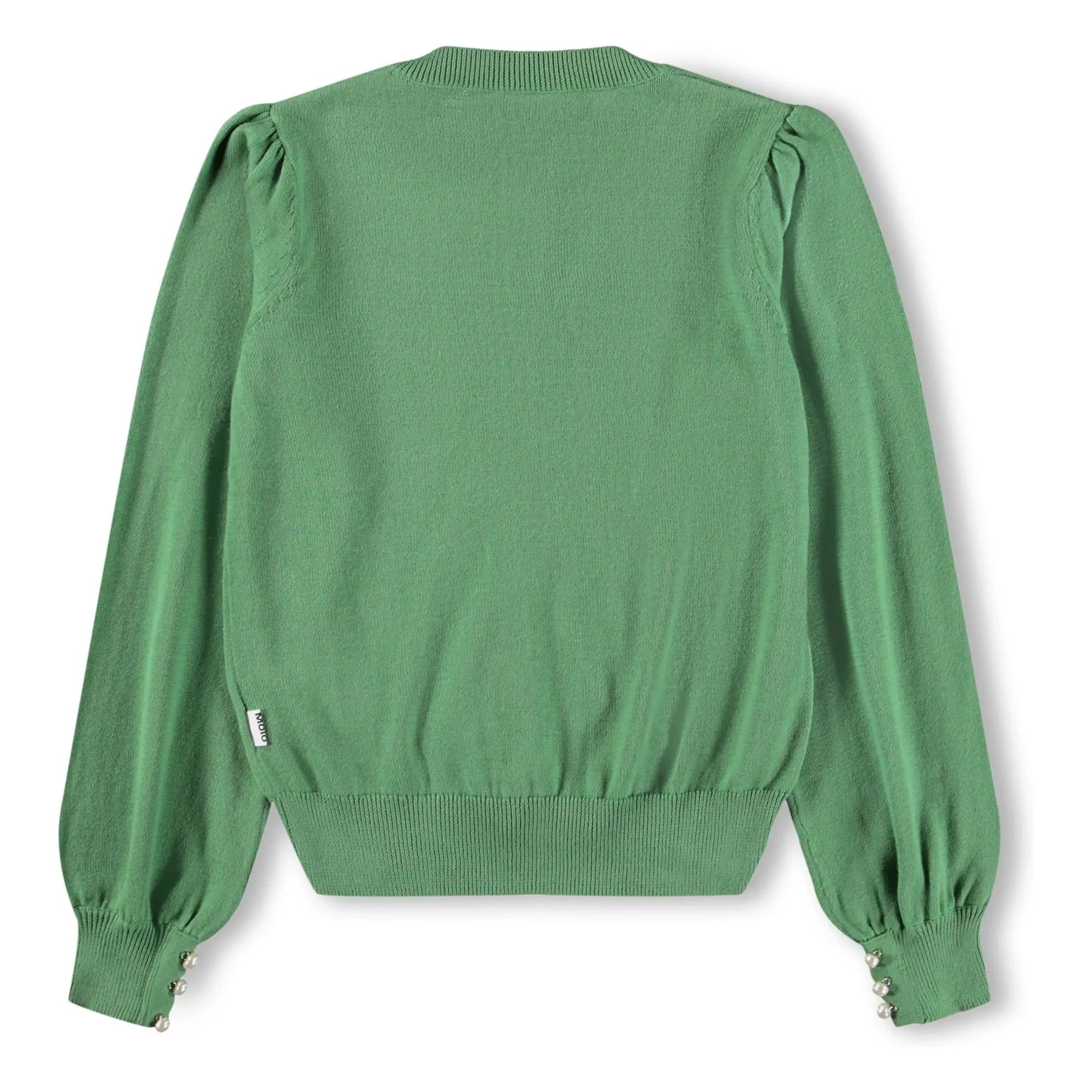 Molo - Cárdigan de Algodón Orgánico Guinevere | Verde