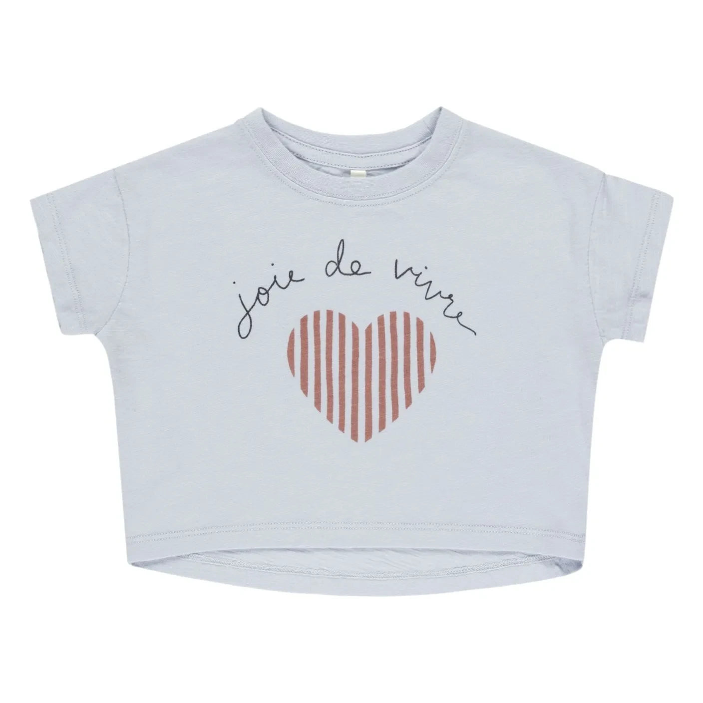 Rylee + Cru - Camiseta Joie De Vivre | Azul claro