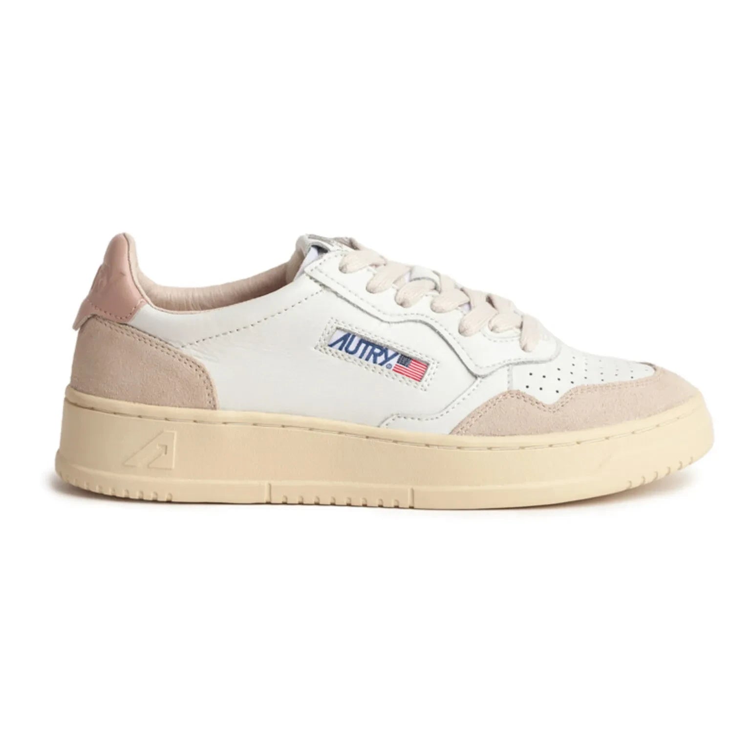 Autry - Zapatillas bajas de piel y ante Medalist | Rosa pálido