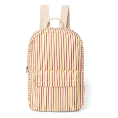 Studio Noos - Mochila de tela a rayas | Amarillo pálido