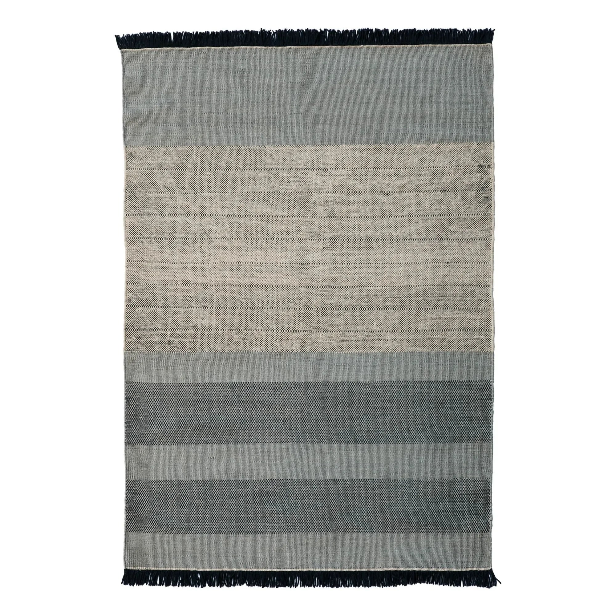 Nanimarquina - Alfombra Tres Rayas, Elisa Padrón | Azul