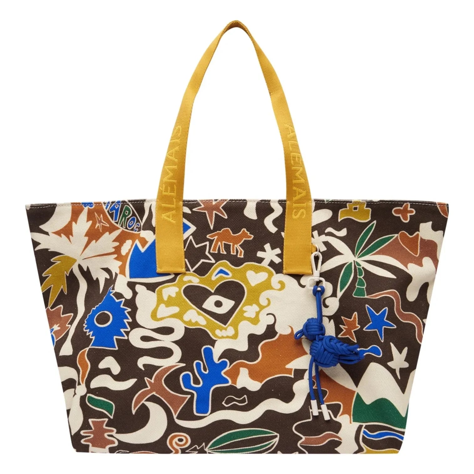 Alémais - Bolso de compras Morocco | Marrón