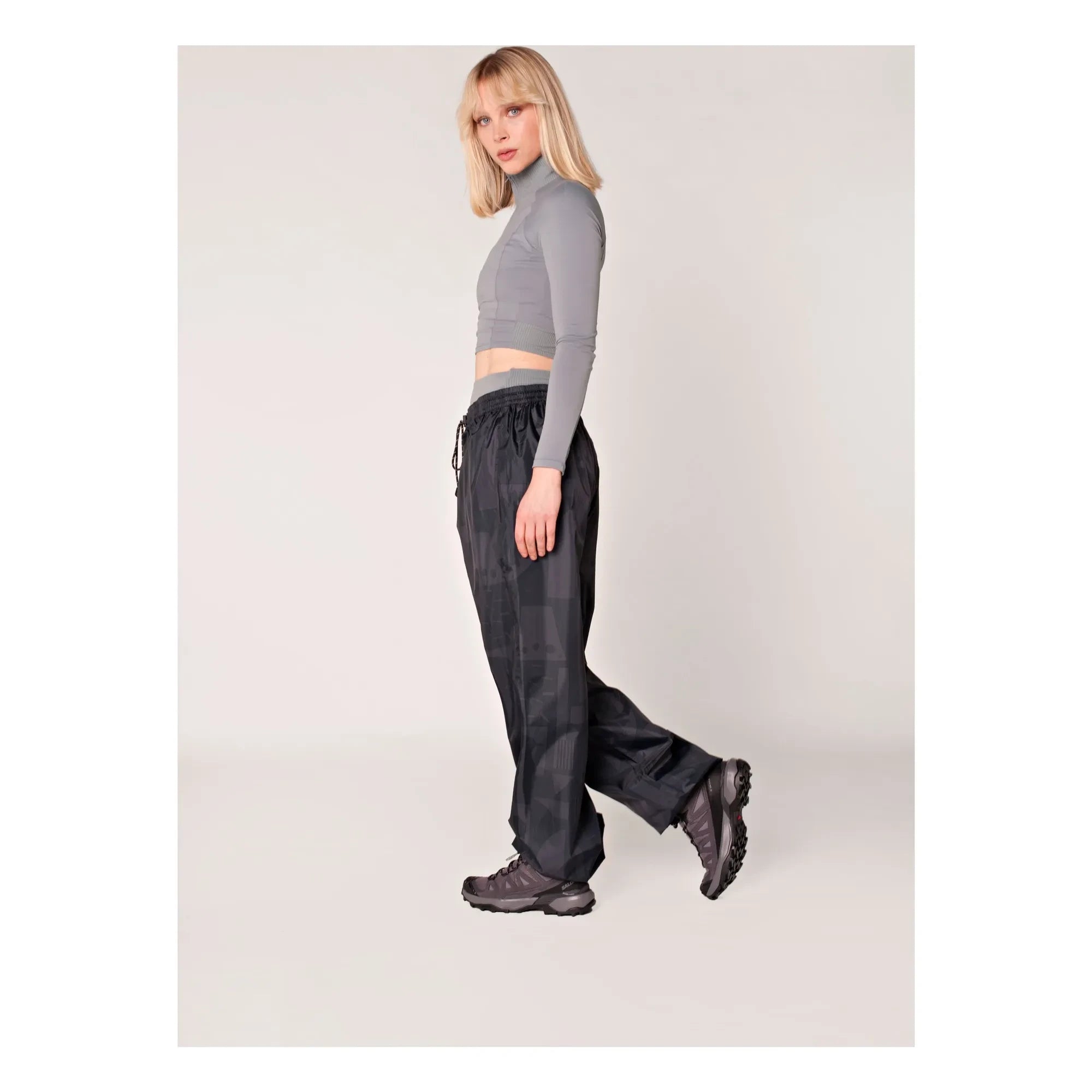 Rainkiss - Pantalones impermeables Reversible | Negro