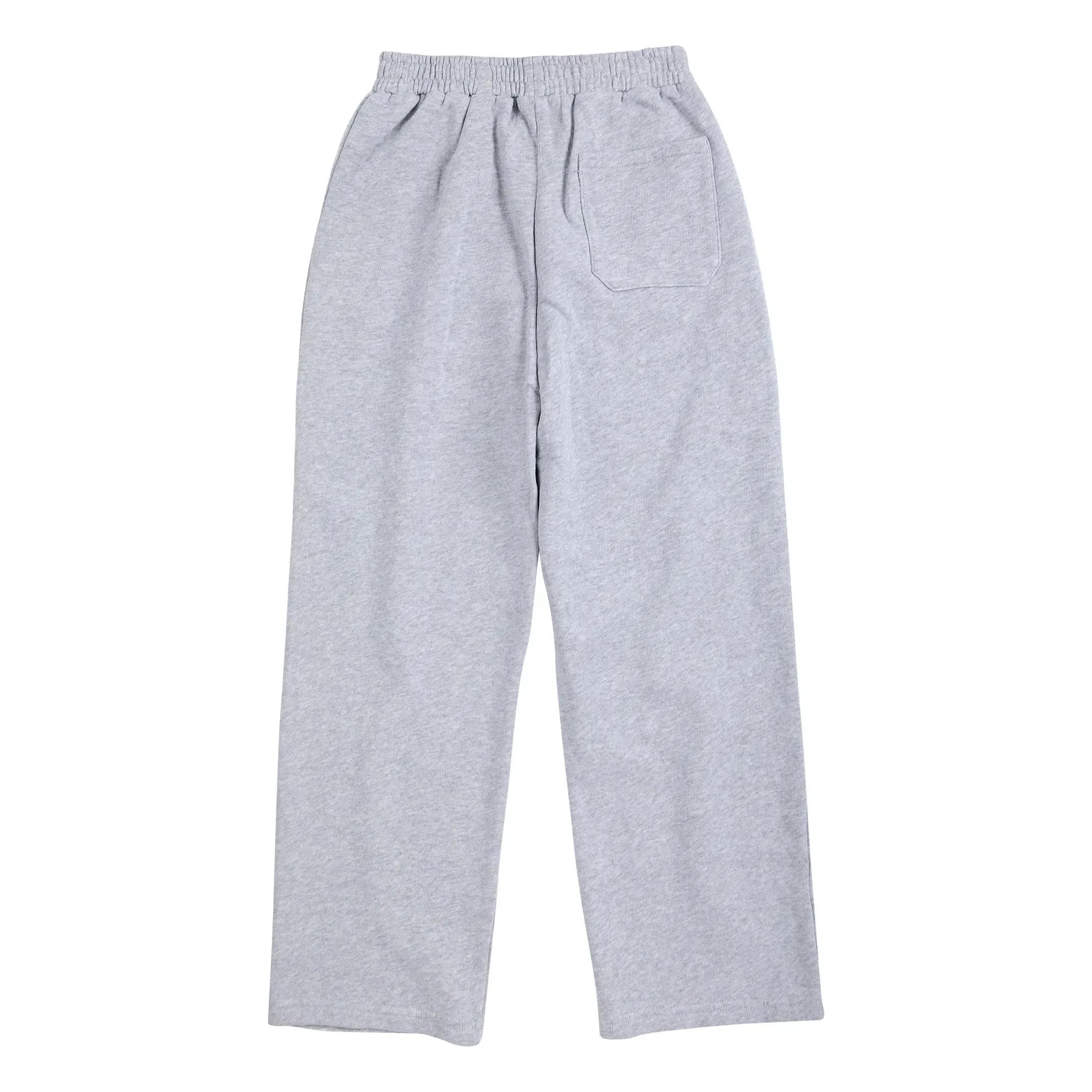 Bobo Choses - Jogger Liso de Algodón Orgánico | Gris jaspeado