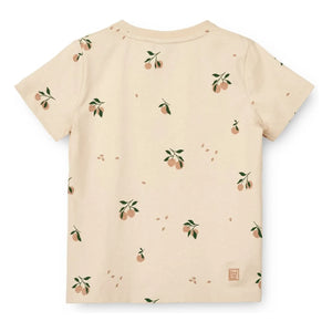 Liewood - Camiseta de algodón orgánico Apia melocotón | Crudo