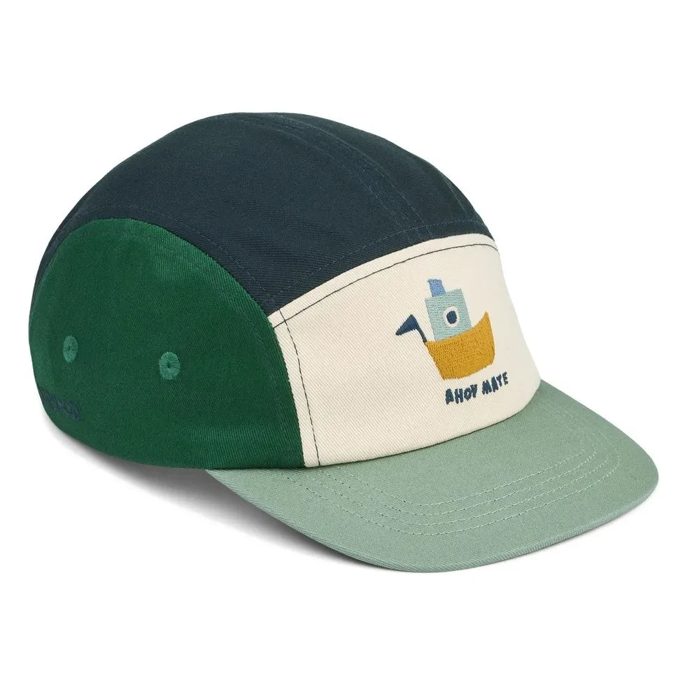 Liewood - Gorro de algodón orgánico Rory | Azul