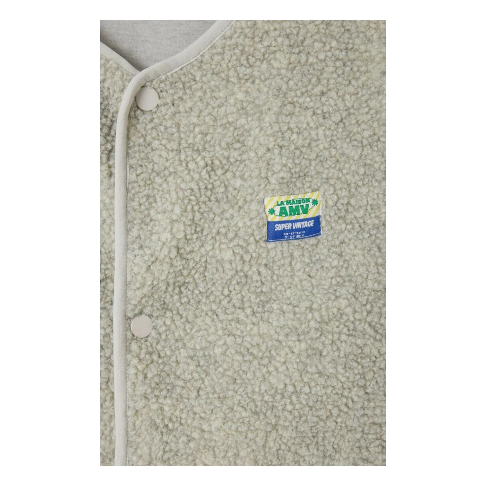 American Vintage - Chaleco sin mangas Hoktown Fibras recicladas | Gris jaspeado