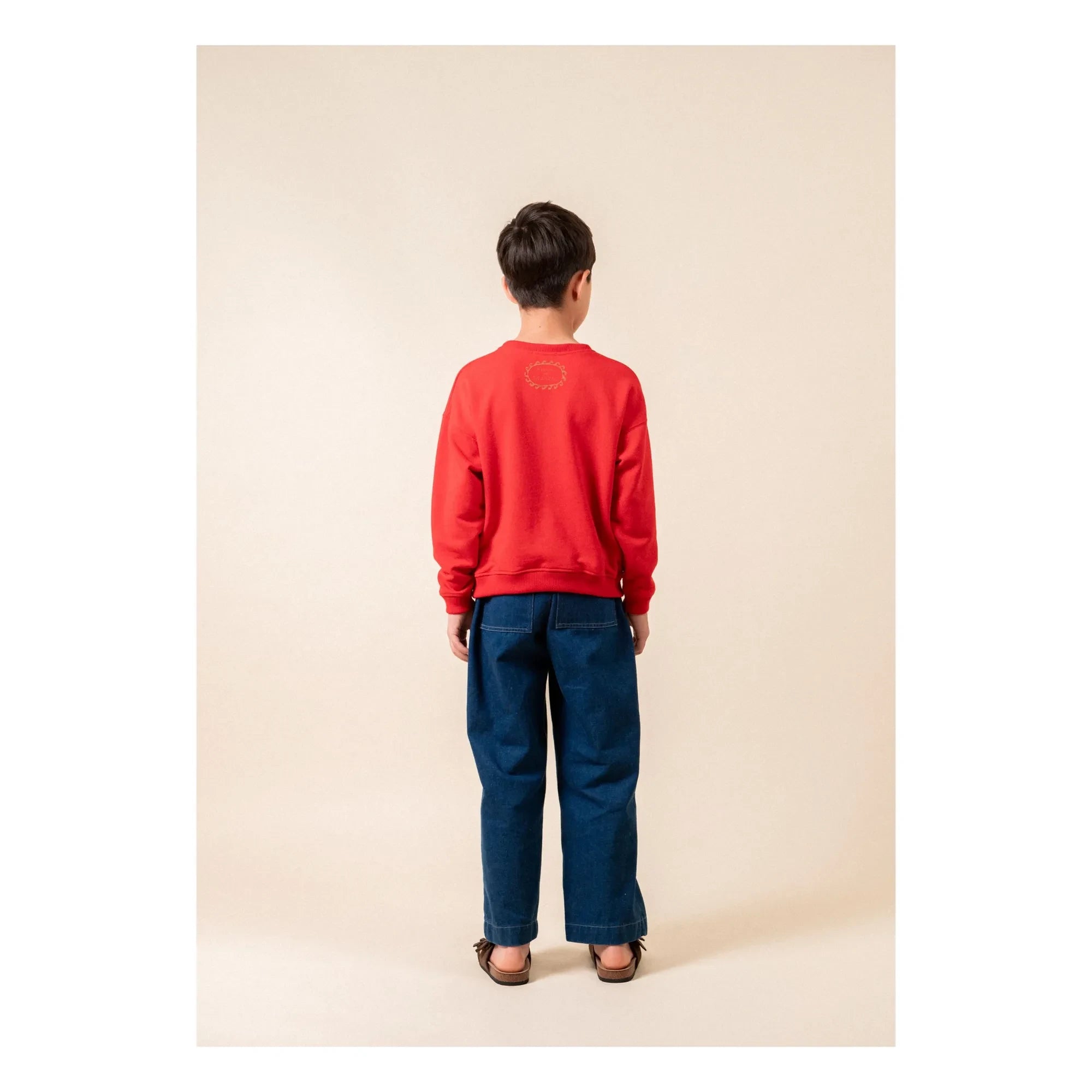 birinit - Sudadera de algodón orgánico Chili Birinit | Rojo