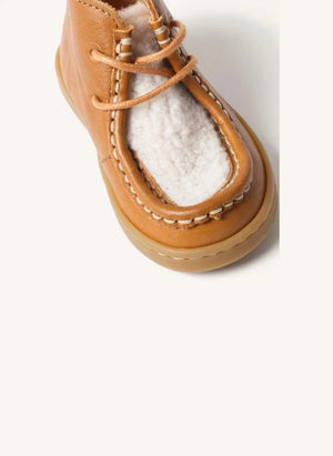 Lazare - Zapato de primeros pasos acolchado Octave | Camel