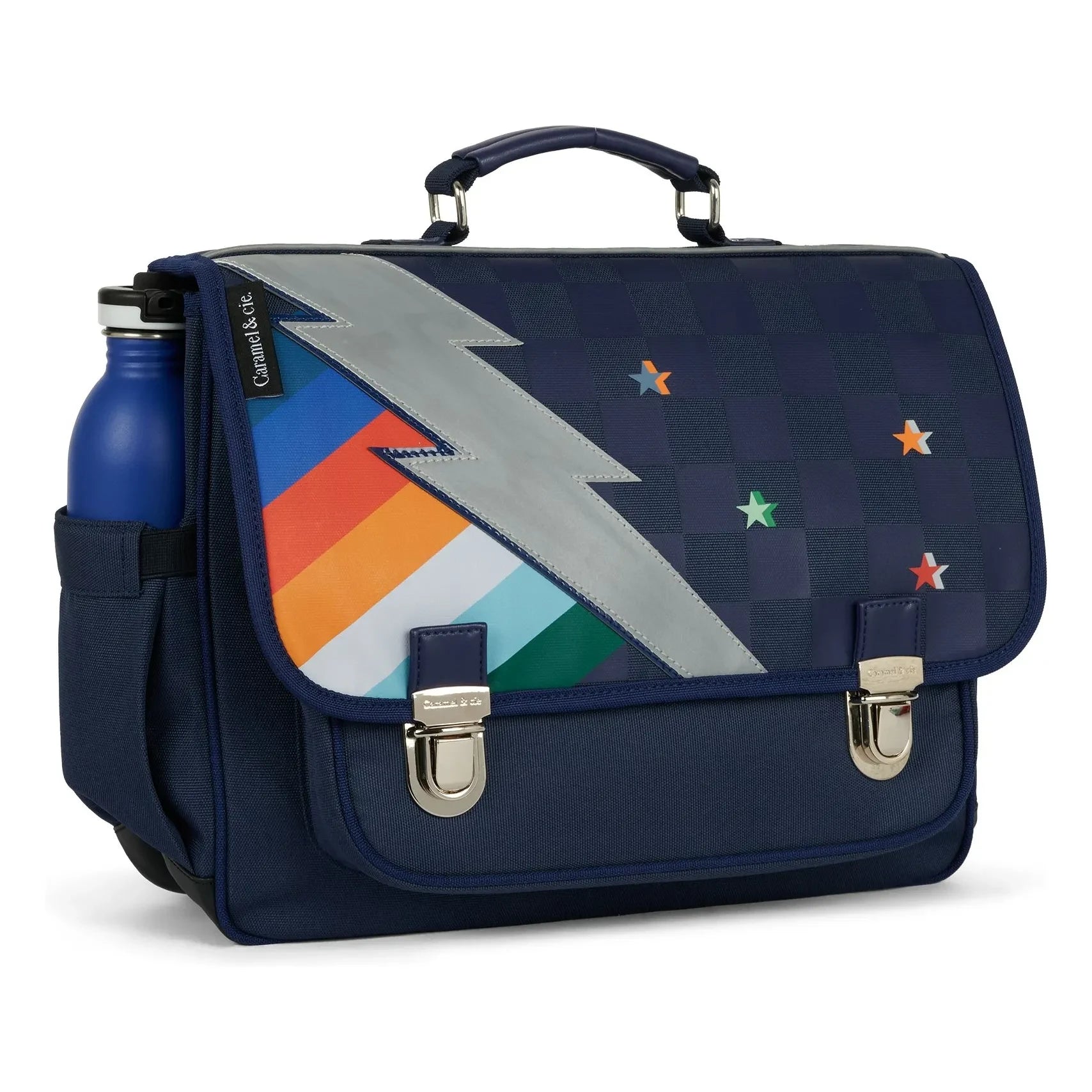 Caramel & Cie - Bandolera Chromatic Lightning | Azul noche