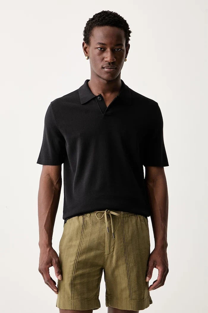 Polo de algodón con cuello para hombre Marc O'Polo