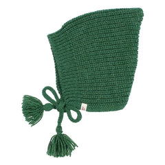 Búho - Gorro con pompón | Verde