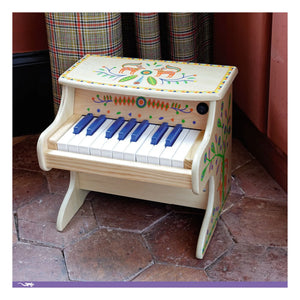 Djeco - Piano electrónico de 18 teclas