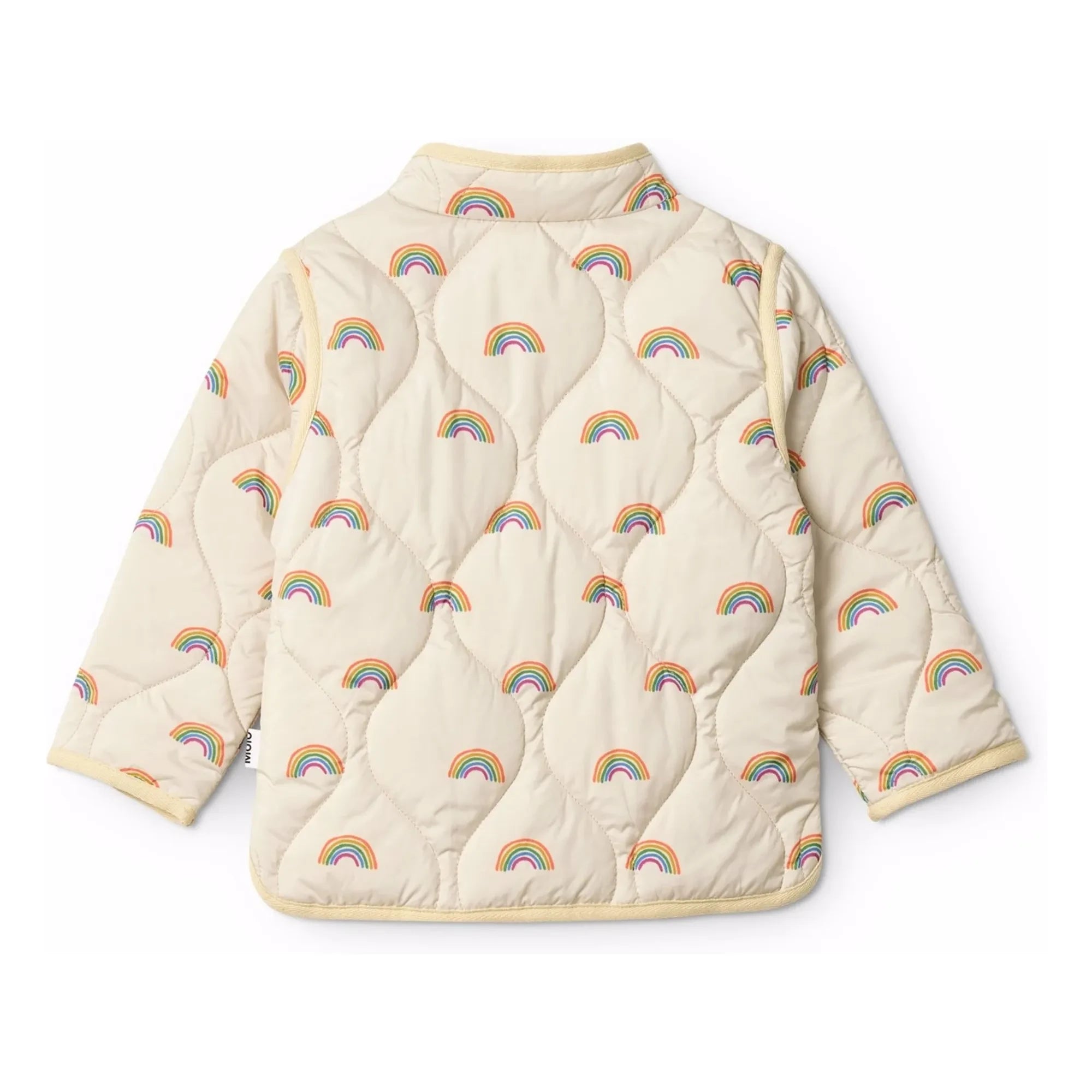 Molo - Chaqueta de fibra reciclada Harrie Rainbow | Crudo