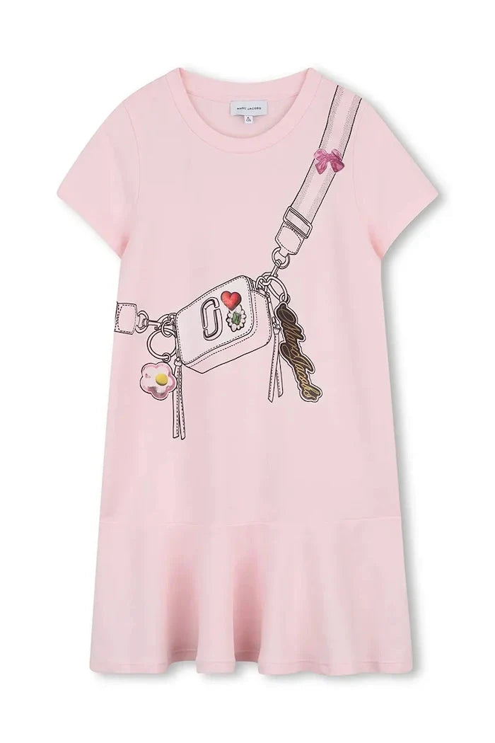 Vestido de algodón para niña Marc Jacobs