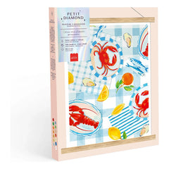 La Petite Épicerie - Kit de pintura de diamantes - Cítricos y langosta