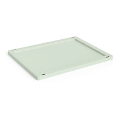 Hay - Tapa rectangular para caja plegable Crate | Verde menta