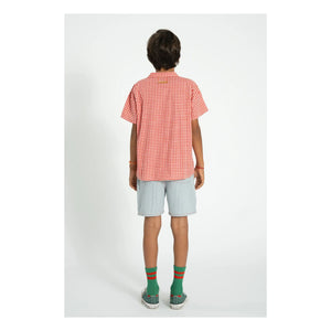 Piupiuchick - Camisa de cuadros de algodón orgánico | Rojo