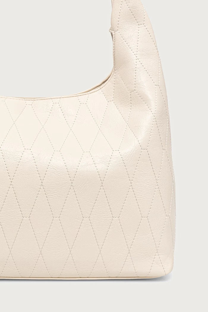 Bolso hobo de piel sintética para mujer CRYSTELLE