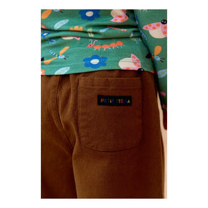 Petit Stella - Uğur Böceği Chino Pantolon | Kahverengi