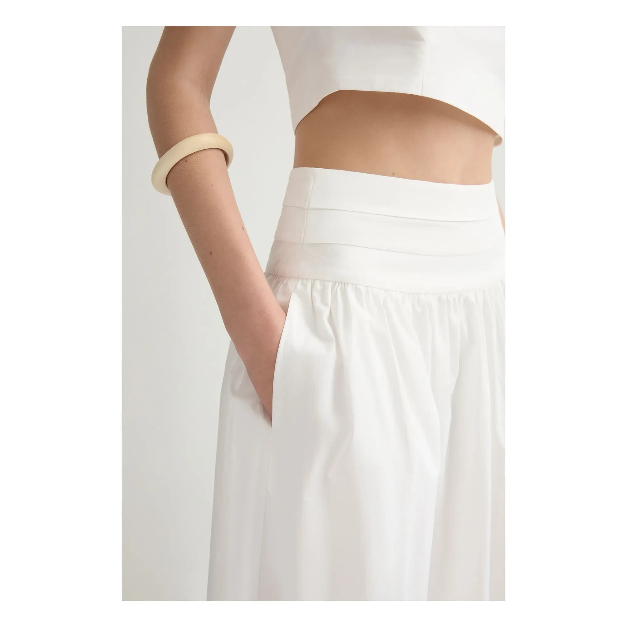 Posse - Falda Rue | Crema