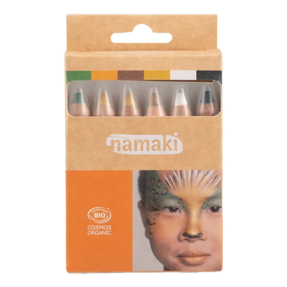 Namaki - Lápices de maquillaje salvajes - Set de 6