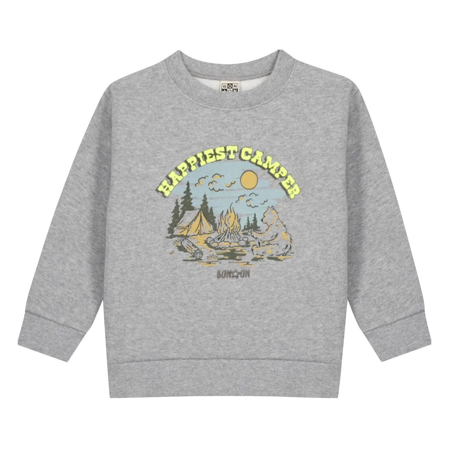 Bonton - Happiest Sweat | Gri melanj