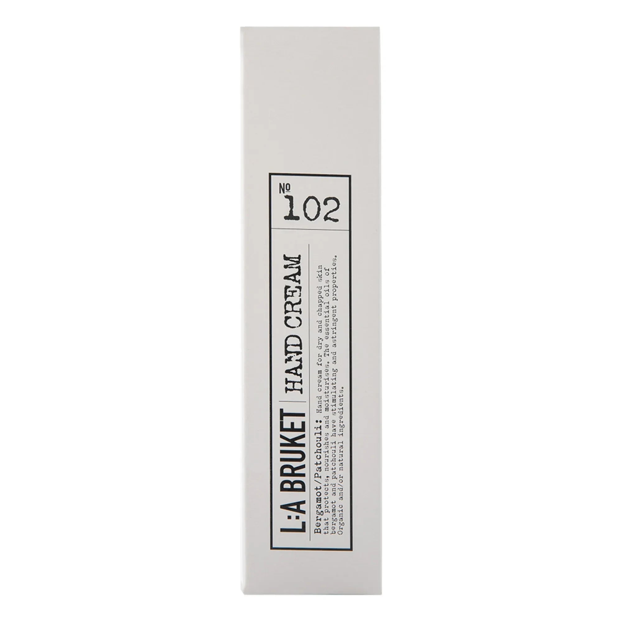L:A BRUKET - 102 Crema de manos Bergamota/Pachulí 70 ml