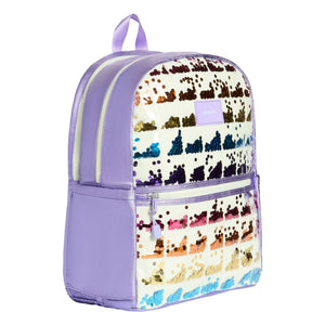 State Bags - Mochila de doble bolsillo Kane Sequins | Crudo