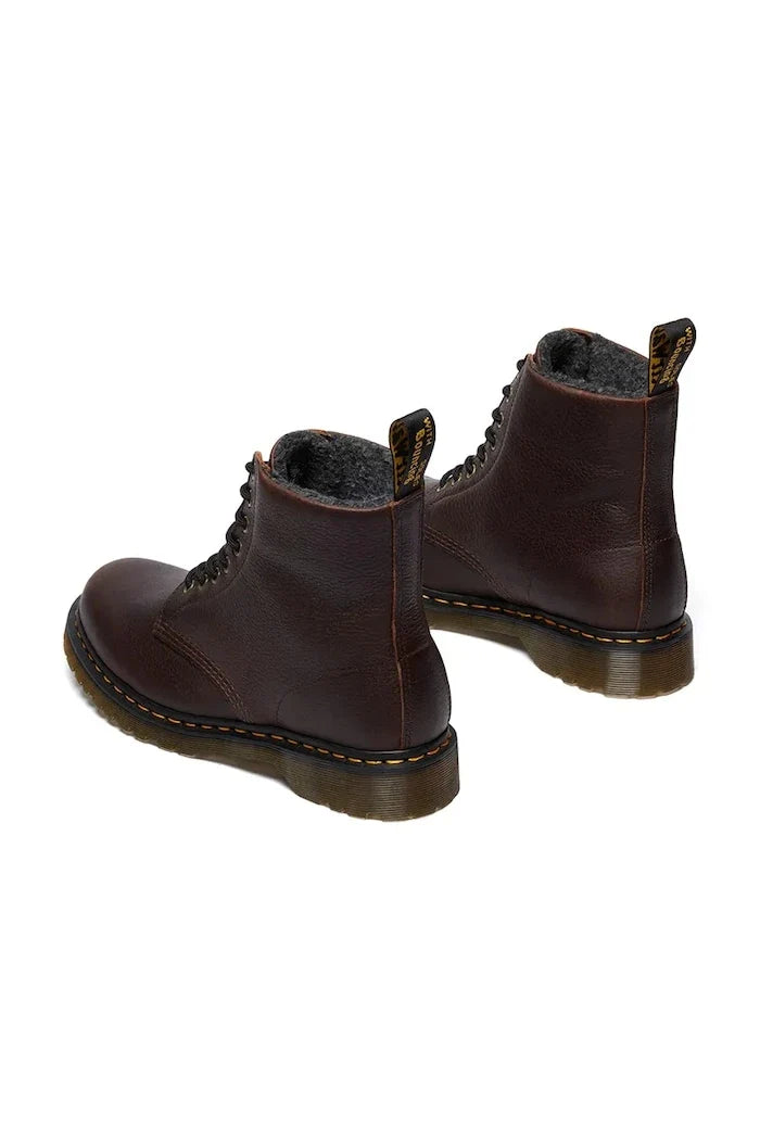Botines de cuero Dr. Martens 1460 Pascal con forro cálido