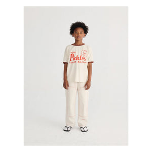 Bobo Choses - Camiseta de algodón orgánico The Dog Pickles | Blanco