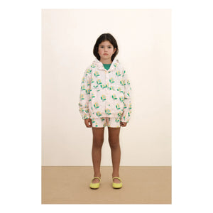 Tinycottons - Chaqueta Flowers | Rosa Claro