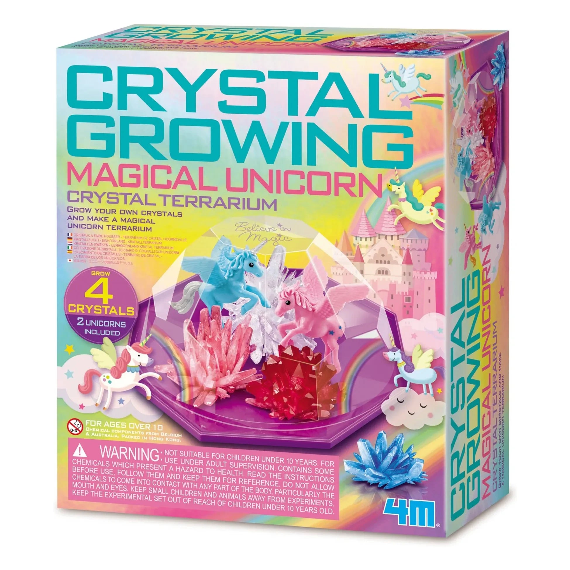 4M - Set de cristal - Unicornios