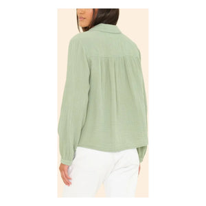 Xirena - Camisa Julianne | Agua verde