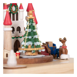 Wooderful life - Caja de música Castillo de Navidad