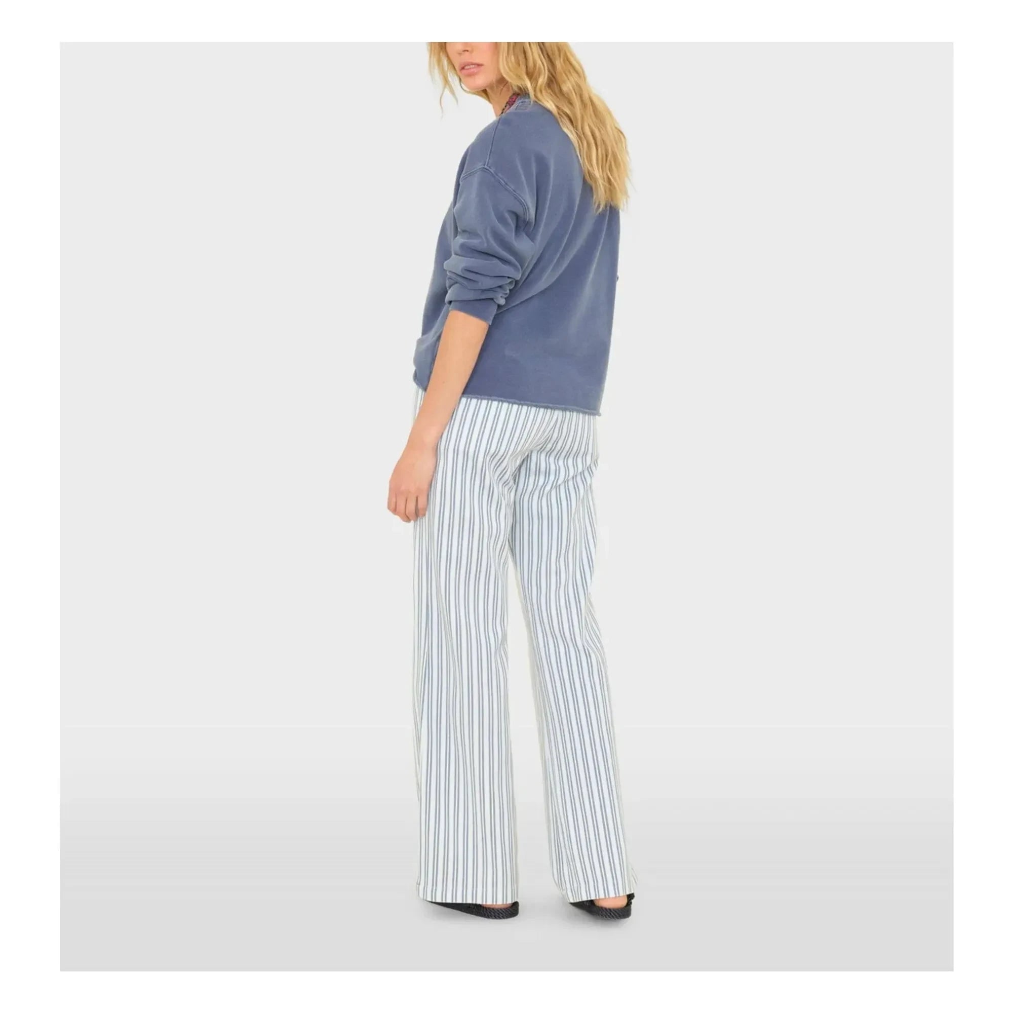 Xirena - Pantalones Rayas Serra | Azul