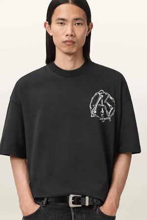 Camiseta de algodón AllSaints ANATOMICA