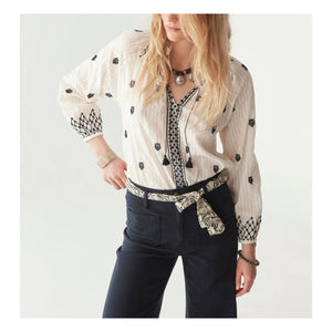 Maison Hotel - Blusa Santorini Sybille | Blanca