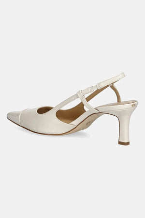 MICHAEL Michael Kors Alora Toe Cap Mid Sling Zapatos de Piel de Tacón Fino