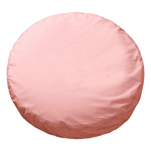 Suite 702 - Cojín Redondo de Percale de Algodón Orgánico | Rosa Empolvado