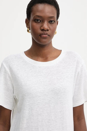 Camiseta de lino PELOTA Weekend Max Mara para mujer