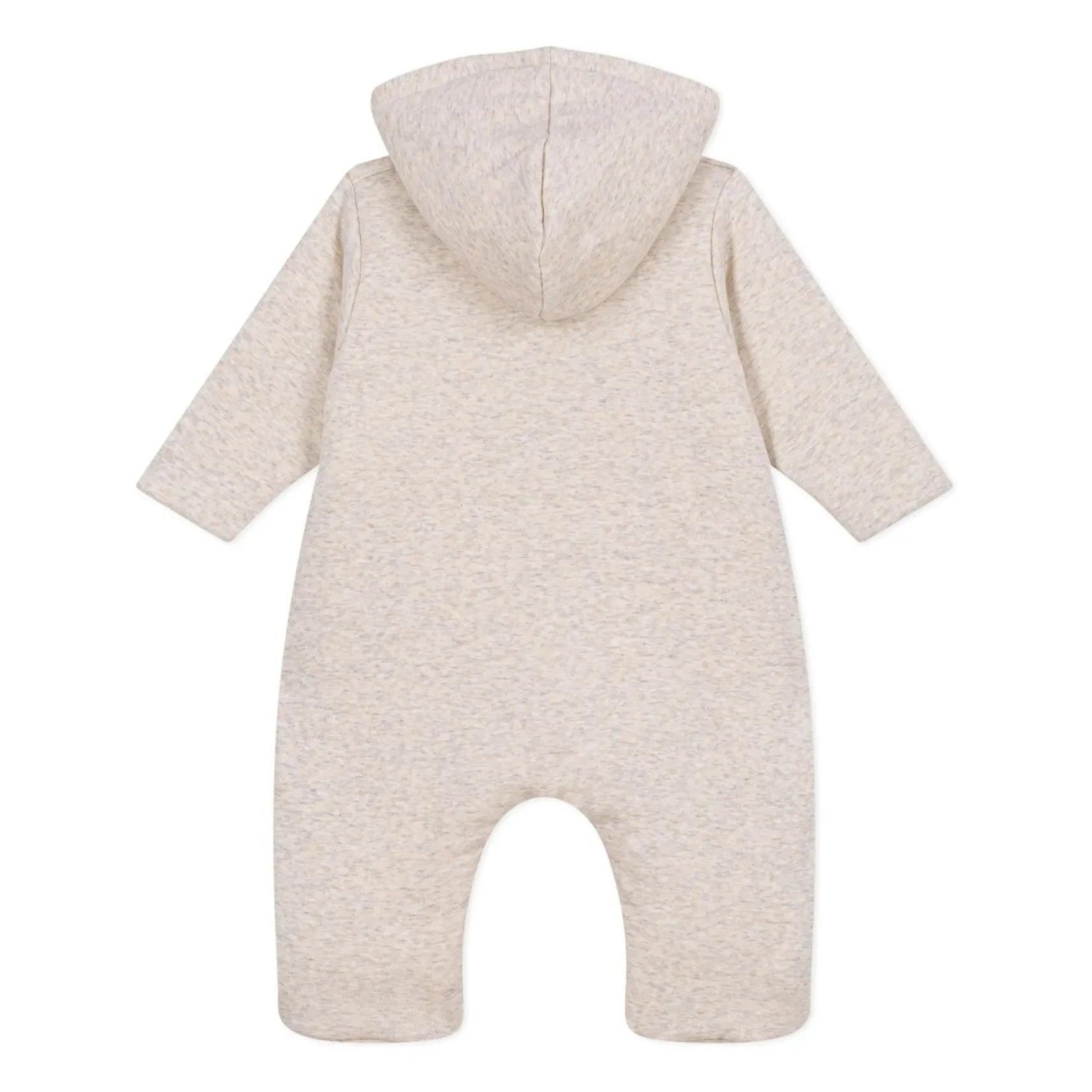 Petit Bateau - Mameluco de algodón orgánico | Brezo beige