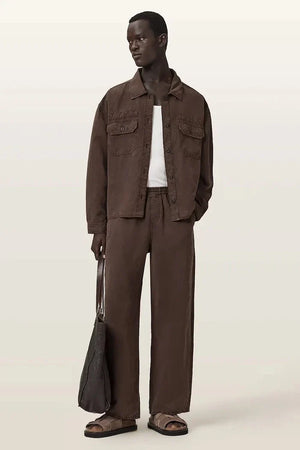 Pantalones KORTEN para hombre de mezcla de lino AllSaints