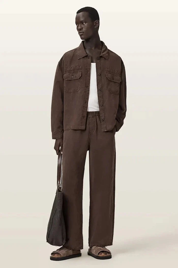 Pantalones KORTEN para hombre de mezcla de lino AllSaints
