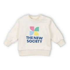 the new society - Sudadera con logo Mykonos Bebek | Crudo
