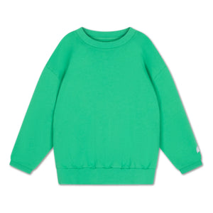Repose AMS - Sudadera ancha de algodón orgánico Cozydrop | Verde