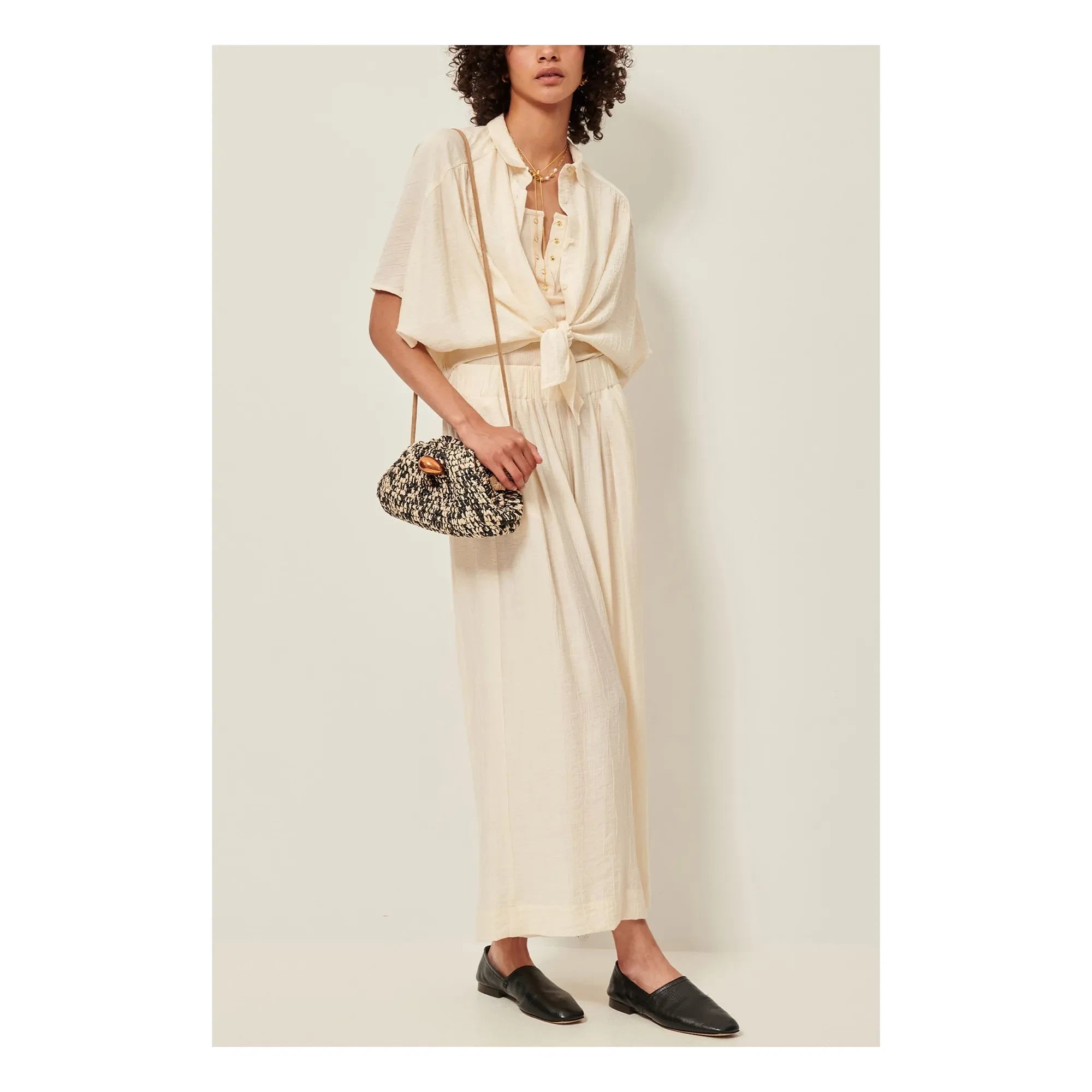 Sessùn - Blusa Alfassa | Crudo